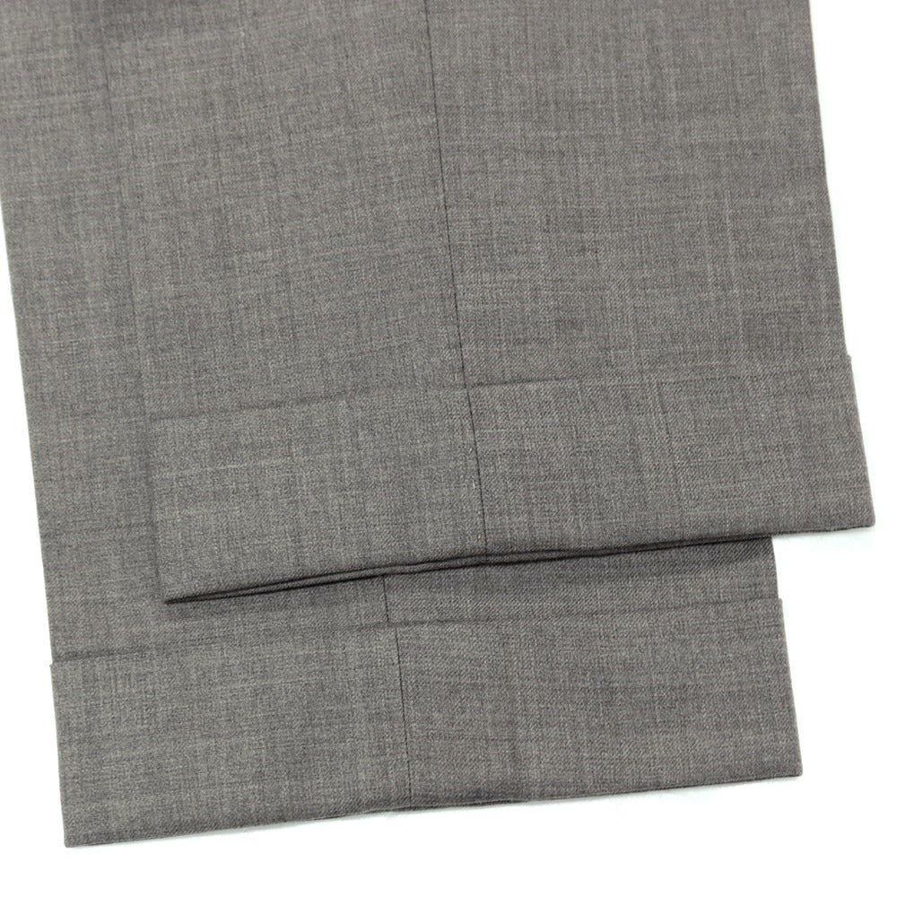 【中古】トゥモローランド TOMORROWLAND PILGRIM ウール ドレススラックスパンツ ウォームグレー【サイズ46】【 状態ランクB 】【 メンズ 】