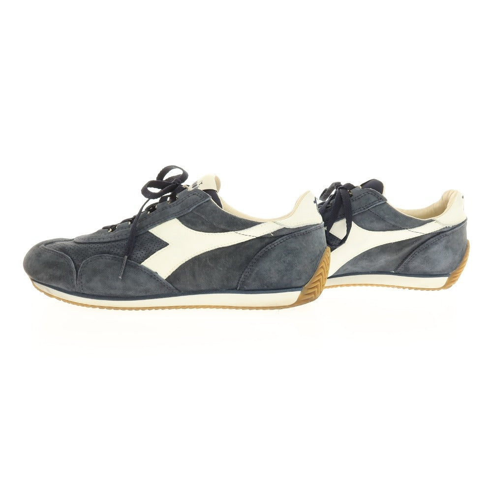 【中古】ディアドラ Diadora スニーカー ネイビー【サイズ27.5】【 状態ランクC 】【 メンズ 】[BPD]