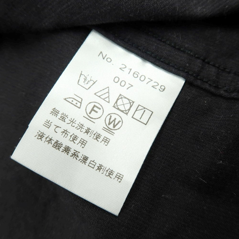 【中古】バーニーズニューヨーク BARNEYS NEWYORK ストレッチ コットン 細畝コーデュロイ ボタンダウン カジュアルシャツ ブラック【 サイズM 】【 状態ランクB 】【 メンズ 】 [APD]