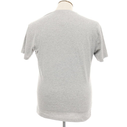 【中古】ダニエレアレッサンドリーニ DANIELE ALESSANDRINI コットンポリウレタン 変形ヘンリーネック 半袖Ｔシャツ ライトグレー【 50 】【 状態ランクB 】【 メンズ 】 []
