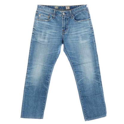 【中古】エージー アドリアーノゴールドシュミット AG Adriano Goldschmied WOODBLOCK ストレッチ デニムパンツ ジーンズ ブルー【サイズ31】【 状態ランクB 】【 メンズ 】
