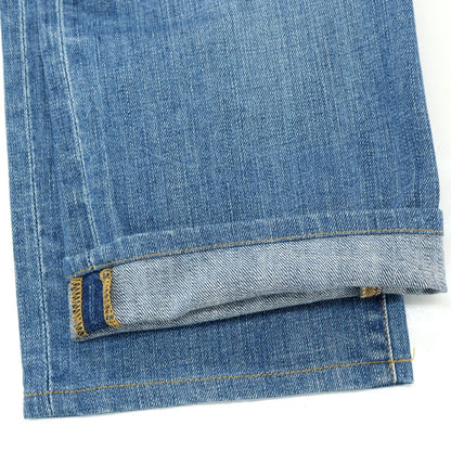 【中古】エージー アドリアーノゴールドシュミット AG Adriano Goldschmied WOODBLOCK ストレッチ デニムパンツ ジーンズ ブルー【サイズ31】【 状態ランクB 】【 メンズ 】