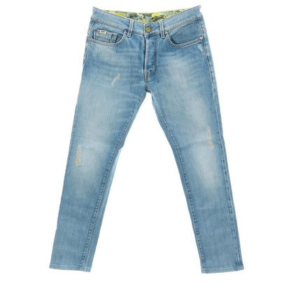 【中古】ガス GAS ストレッチ デニムパンツ ジーンズ ライトブルー【サイズ30】【 状態ランクB 】【 メンズ 】