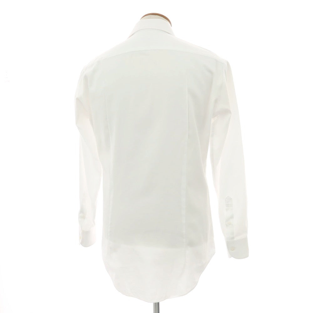 【中古】グローバルスタイル GLOBAL STYLE コットン系 ホリゾンタルカラー ドレスシャツ ホワイト【サイズ表記なし（M位）】【 状態ランクB 】【 メンズ 】