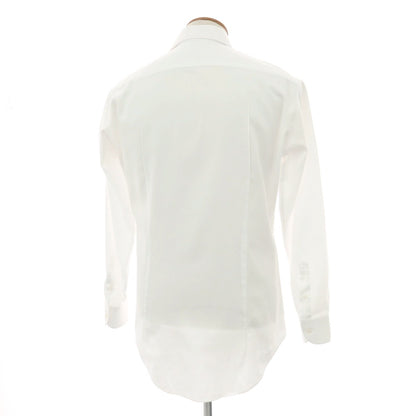 【中古】グローバルスタイル GLOBAL STYLE コットン系 ホリゾンタルカラー ドレスシャツ ホワイト【サイズ表記なし（M位）】【 状態ランクB 】【 メンズ 】