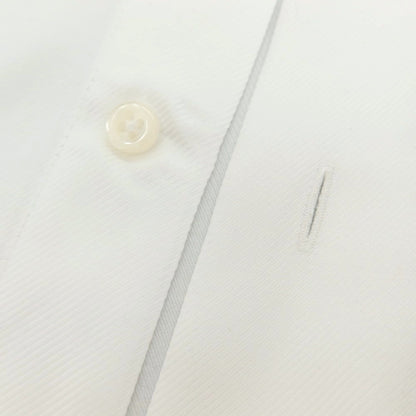 【中古】グローバルスタイル GLOBAL STYLE コットン系 ホリゾンタルカラー ドレスシャツ ホワイト【サイズ表記なし（M位）】【 状態ランクB 】【 メンズ 】