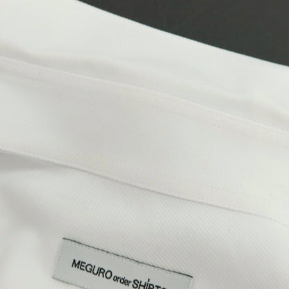 【中古】グローバルスタイル GLOBAL STYLE コットン系 ホリゾンタルカラー ドレスシャツ ホワイト【サイズ表記なし（M位）】【 状態ランクB 】【 メンズ 】