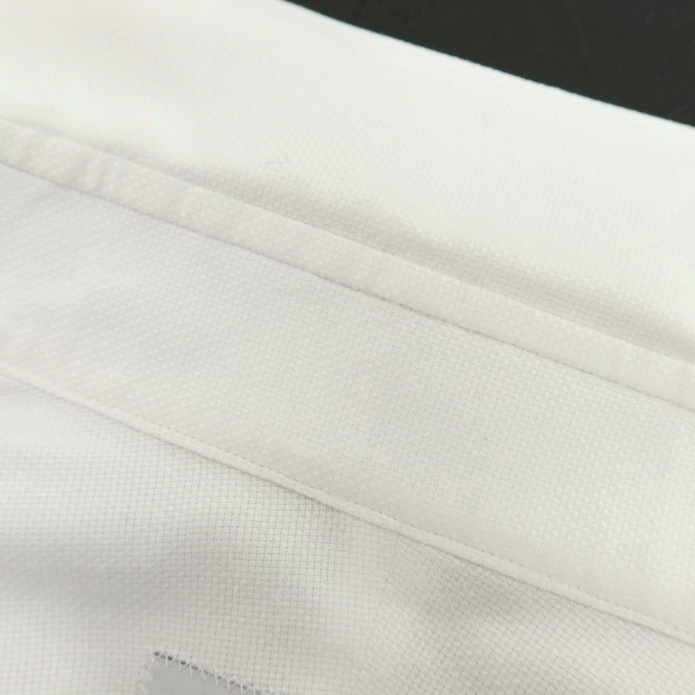 【中古】トゥモローランド TOMORROWLAND PILGRIM コットン ワイドカラー ドレスシャツ ホワイト【サイズ40】【 状態ランクB 】【 メンズ 】