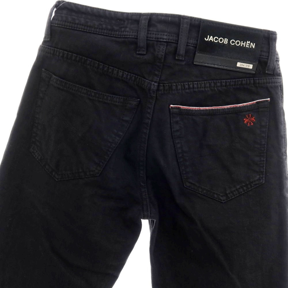 【中古】ヤコブコーエン JACOB COHEN BARD LTD ストレッチ デニムパンツ ジーンズ ブラック【サイズ28】【 状態ランクB 】【 メンズ 】