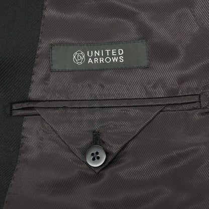 【中古】ユナイテッドアローズ UNITED ARROWS ウールカシミヤ チェスターフィールドコート ブラック【サイズ50】【 状態ランクB 】【 メンズ 】