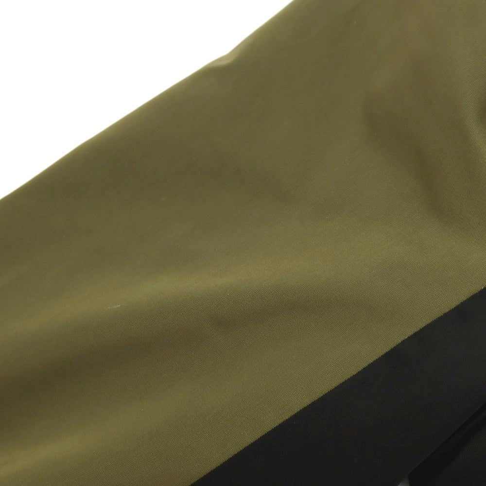 【中古】シップス SHIPS Colors ポリエステル フーデッド マウンテンパーカー オリーブxブラック【サイズL】【 状態ランクC 】【 メンズ 】