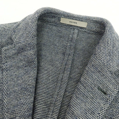 【中古】ボリオリ BOGLIOLI DOVER ウールジャージー カジュアルジャケット ネイビーxホワイト【サイズ50】【 状態ランクB 】【 メンズ 】