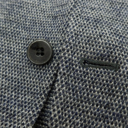 【中古】ボリオリ BOGLIOLI DOVER ウールジャージー カジュアルジャケット ネイビーxホワイト【サイズ50】【 状態ランクB 】【 メンズ 】