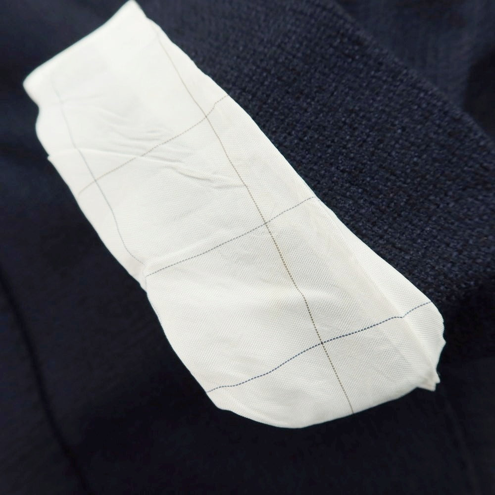 【中古】ボリオリ BOGLIOLI DOVER ウールシルクカシミヤ テーラードジャケット ネイビー【サイズ50】【 状態ランクC 】【 メンズ 】