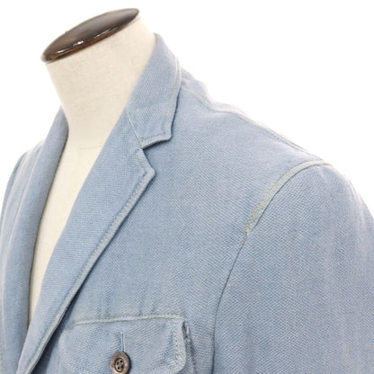 【中古】ボリオリ BOGLIOLI K.JACKET リネンコットン 2B カジュアルジャケット ライトブルー【サイズ50】【 状態ランクC 】【 メンズ 】