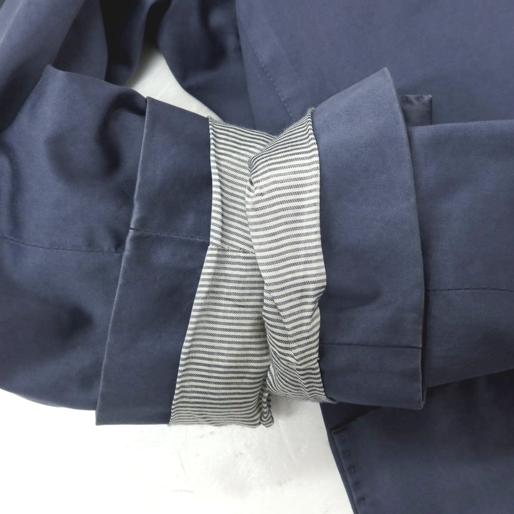 【中古】ボリオリ BOGLIOLI COAT コットン 3B テーラードジャケット スモークブルー【サイズ50】【 状態ランクC 】【 メンズ 】