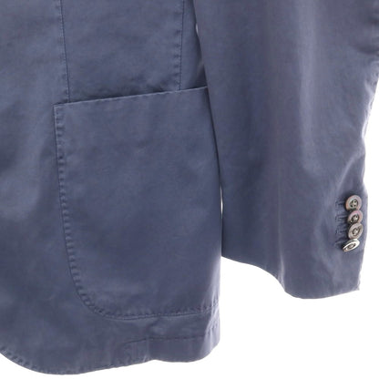 【中古】ボリオリ BOGLIOLI COAT コットン 3B テーラードジャケット スモークブルー【サイズ50】【 状態ランクC 】【 メンズ 】