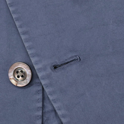 【中古】ボリオリ BOGLIOLI COAT コットン 3B テーラードジャケット スモークブルー【サイズ50】【 状態ランクC 】【 メンズ 】