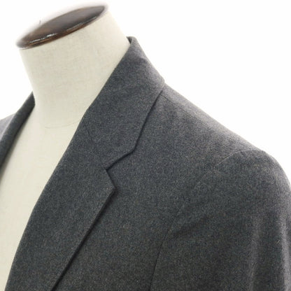 【中古】トゥモローランド TOMORROWLAND ストレッチウール テーラードジャケット グレー【サイズ50】【 状態ランクB 】【 メンズ 】