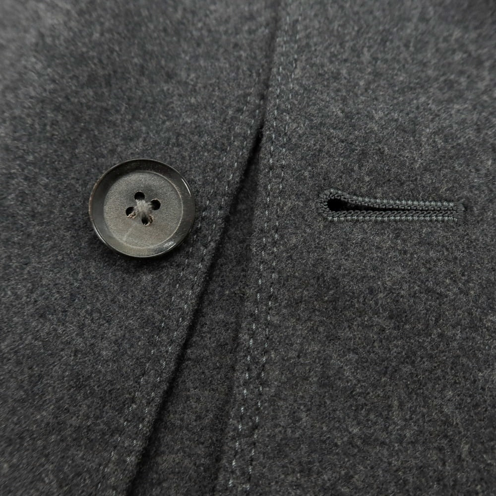 【中古】トゥモローランド TOMORROWLAND ストレッチウール テーラードジャケット グレー【サイズ50】【 状態ランクB 】【 メンズ 】