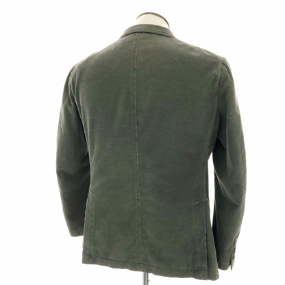 【中古】トンボリーニ TOMBOLINI コーデュロイ カジュアルジャケット スモークグリーン【サイズ50】【 状態ランクC 】【 メンズ 】