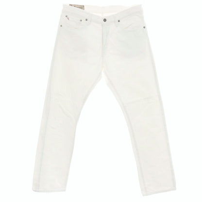 【中古】ポロ ラルフローレン Polo Ralph Lauren VARICK SLIM 625 ストレッチ デニムパンツ ジーンズ ホワイト【サイズ33】【 状態ランクC 】【 メンズ 】