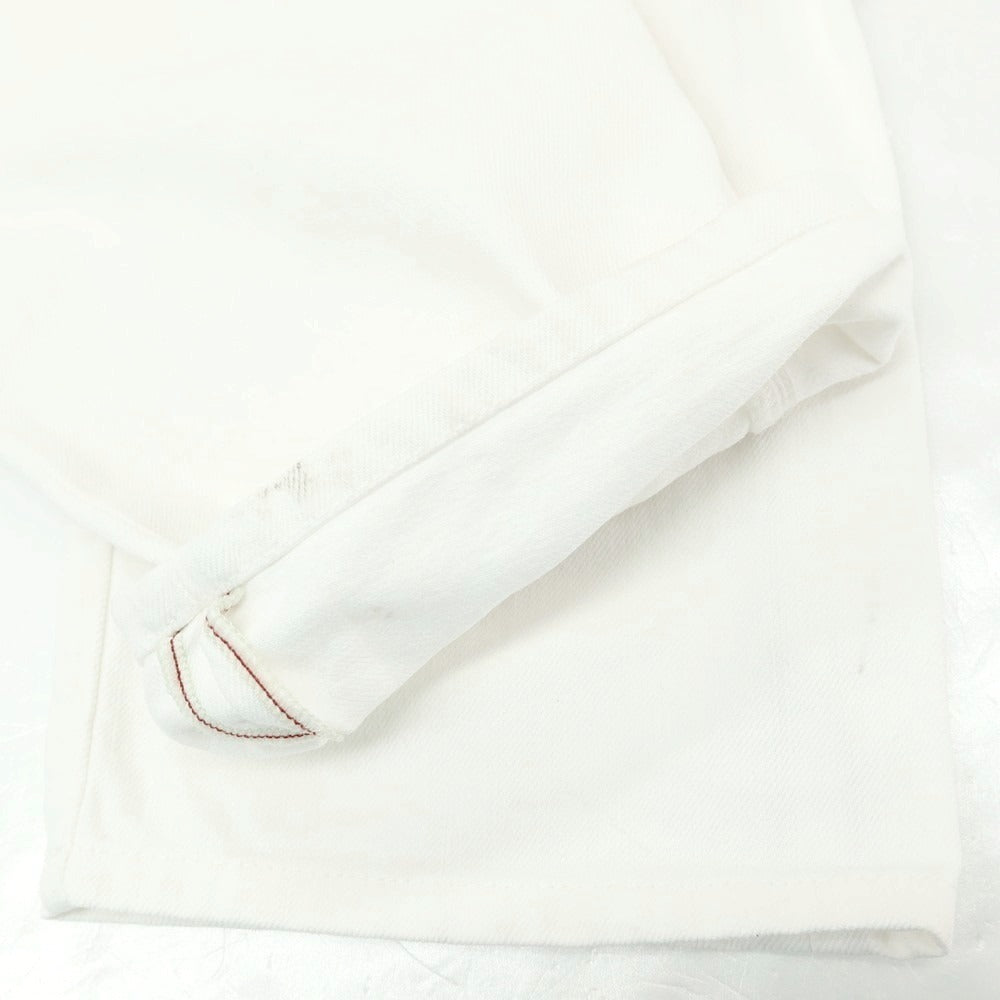 【中古】ポロ ラルフローレン Polo Ralph Lauren VARICK SLIM 625 ストレッチ デニムパンツ ジーンズ ホワイト【サイズ33】【 状態ランクC 】【 メンズ 】