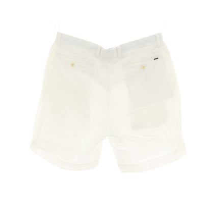 【中古】ポロ ラルフローレン Polo Ralph Lauren リネン ショートパンツ ホワイト【サイズ34】【 状態ランクB 】【 メンズ 】