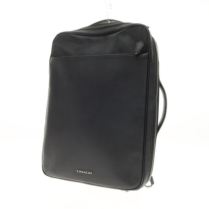 【中古】コーチ COACH C6877 グラハム コンバーチブル レザー バックパック・リュック ブラック【 状態ランクB 】【 メンズ 】