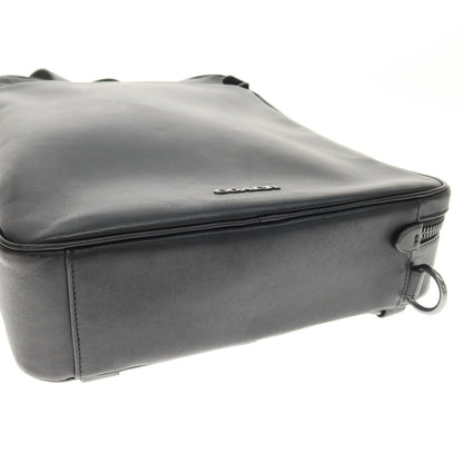 【中古】コーチ COACH C6877 グラハム コンバーチブル レザー バックパック・リュック ブラック【 状態ランクB 】【 メンズ 】