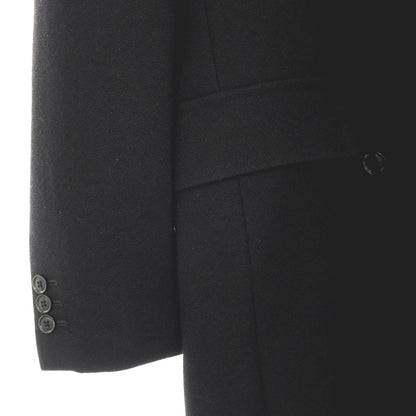 【中古】ヒロコ コシノ HIROKO KOSHINO ウール ダブルブレストコート ブラック【サイズM】【 状態ランクB 】【 メンズ 】