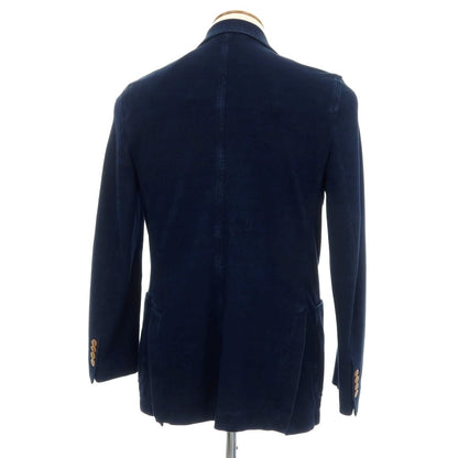 【中古】チルコロ1901 CIRCOLO 1901 コットン ジャージー 2B カジュアルジャケット ネイビー【サイズ46】【 状態ランクB 】【 メンズ 】