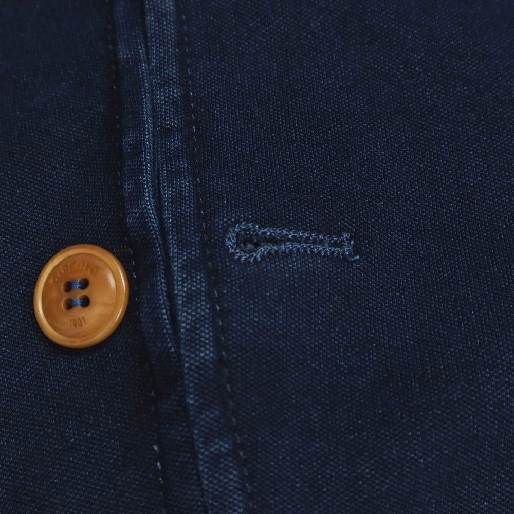 【中古】チルコロ1901 CIRCOLO 1901 コットン ジャージー 2B カジュアルジャケット ネイビー【サイズ46】【 状態ランクB 】【 メンズ 】