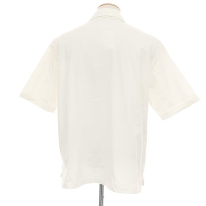 【中古】サージュデクレ sage de cret コットン 半袖ポロシャツ ホワイト【 S 】【 状態ランクC 】【 メンズ 】[APD]