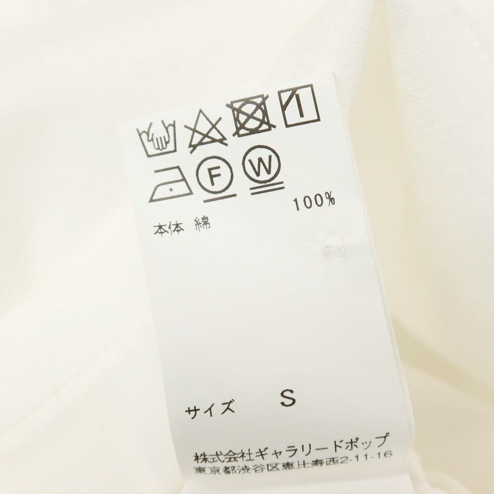 【中古】サージュデクレ sage de cret コットン 半袖ポロシャツ ホワイト【 S 】【 状態ランクC 】【 メンズ 】[APD]