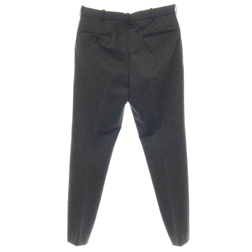 【中古】タケオキクチ TAKEO KIKUCHI レーヨンナイロンポリエステル ジャージー カジュアルスラックスパンツ ブラックxホワイト系【サイズ3】【 状態ランクB 】【 メンズ 】[CPD]