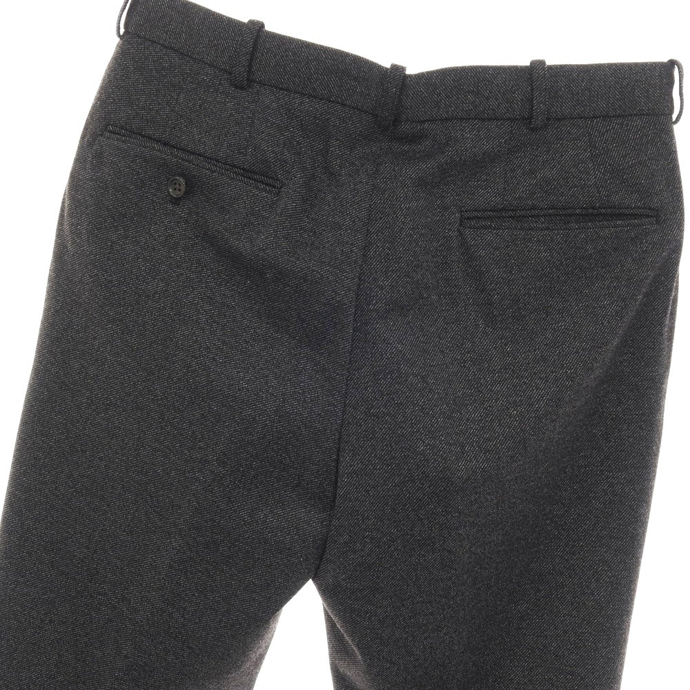 【中古】タケオキクチ TAKEO KIKUCHI レーヨンナイロンポリエステル ジャージー カジュアルスラックスパンツ ブラックxホワイト系【サイズ3】【 状態ランクB 】【 メンズ 】