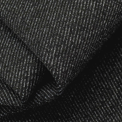 【中古】タケオキクチ TAKEO KIKUCHI レーヨンナイロンポリエステル ジャージー カジュアルスラックスパンツ ブラックxホワイト系【サイズ3】【 状態ランクB 】【 メンズ 】