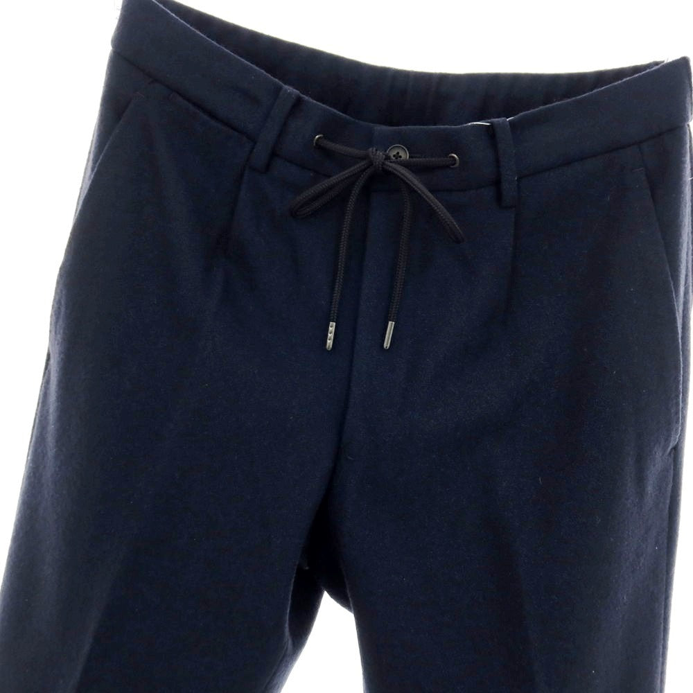【中古】ダーバン D’URBAN ウールポリエステル イージースラックスパンツ ネイビー【サイズ48】【 状態ランクB 】【 メンズ 】