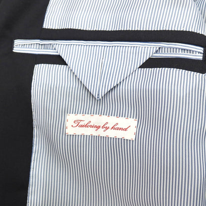 【中古】その他ブランド Brand Super130’S ウール スタンドカラー ミリタリージャケット ダークネイビー【サイズ表記なし（S位）】【 状態ランクA 】【 メンズ 】