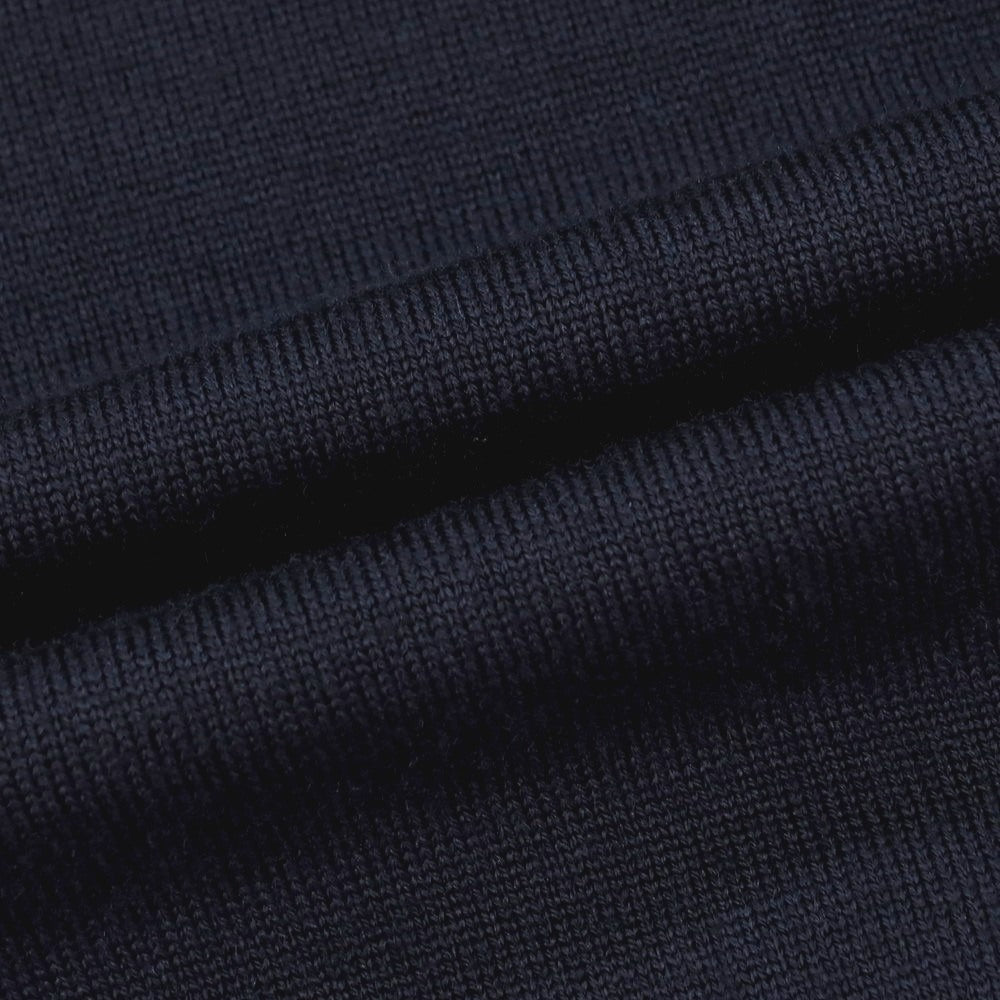 【中古】ジョンスメドレー JOHN SMEDLEY ウール タートルネック プルオーバーニット ネイビー【サイズM】【 状態ランクB 】【 メンズ 】