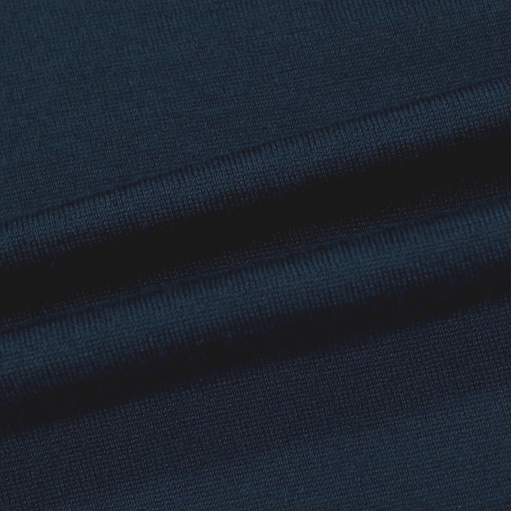 【中古】ジョンスメドレー JOHN SMEDLEY ハイゲージ ウール Vネック プルオーバーニット グリーンネイビー系【サイズS】【 状態ランクA 】【 メンズ 】