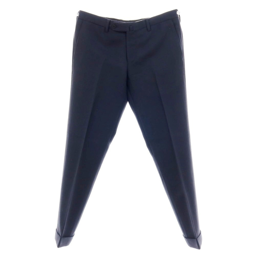 【中古】リングヂャケット RING JACKET ウール ドレススラックスパンツ ネイビー【サイズ表記なし（L位）】【 状態ランクC 】【 メンズ 】