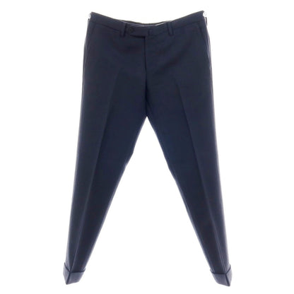 【中古】リングヂャケット RING JACKET ウール ドレススラックスパンツ ネイビー【サイズ表記なし（L位）】【 状態ランクC 】【 メンズ 】