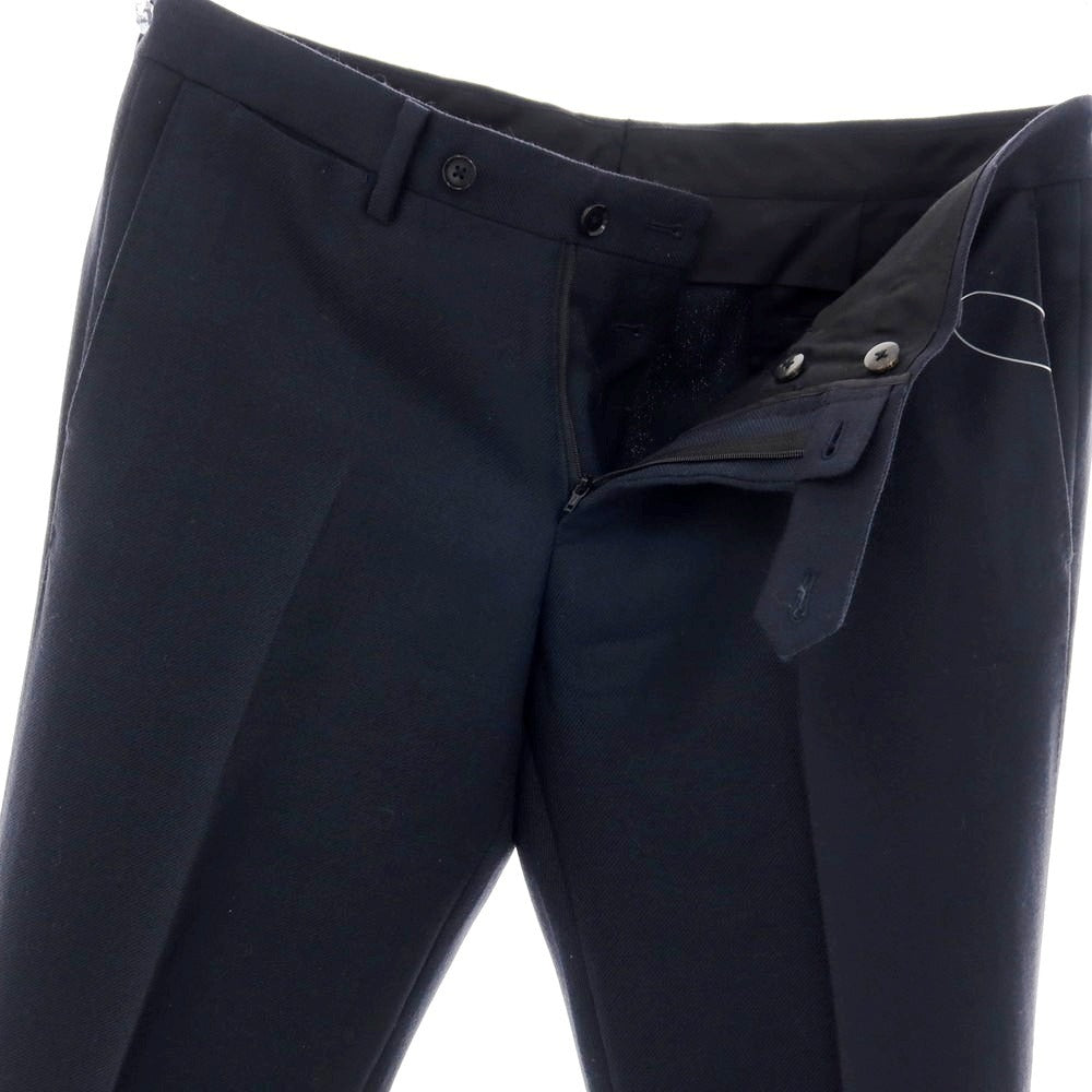 【中古】リングヂャケット RING JACKET ウール ドレススラックスパンツ ネイビー【サイズ表記なし（L位）】【 状態ランクC 】【 メンズ 】