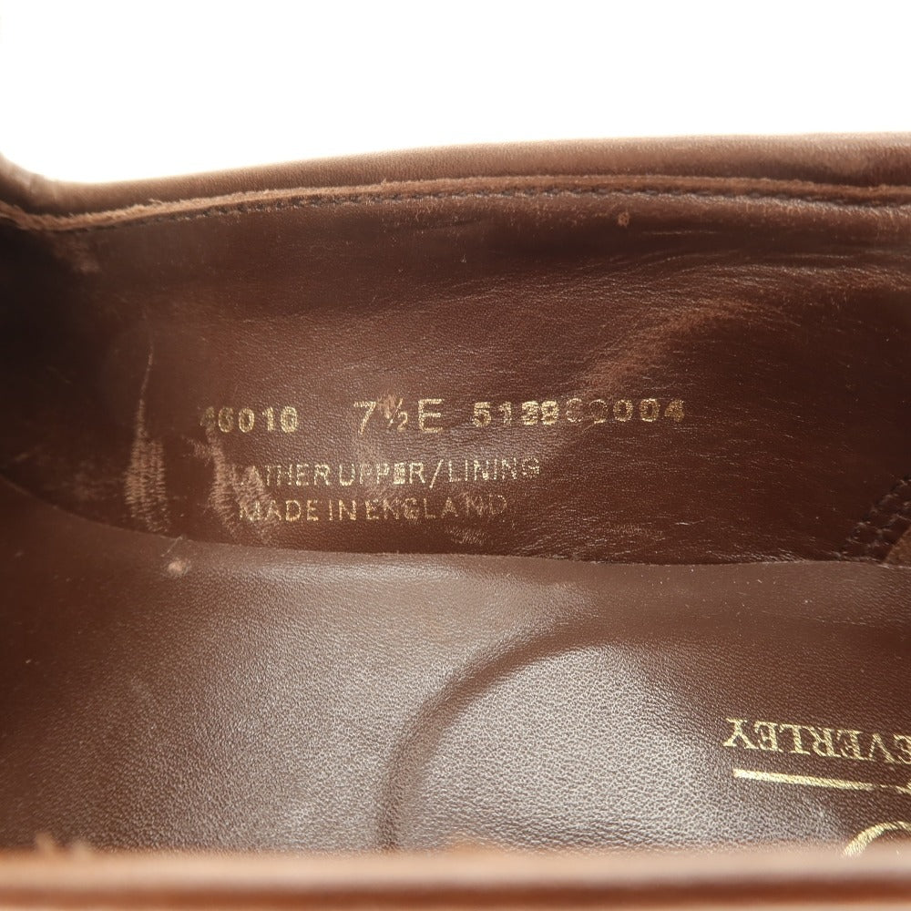 【中古】ジョージ クレバリー GEORGE CLEVERLEY タッセルローファー ブラウン【サイズ7 1/2E】【 状態ランクB 】【 メンズ 】