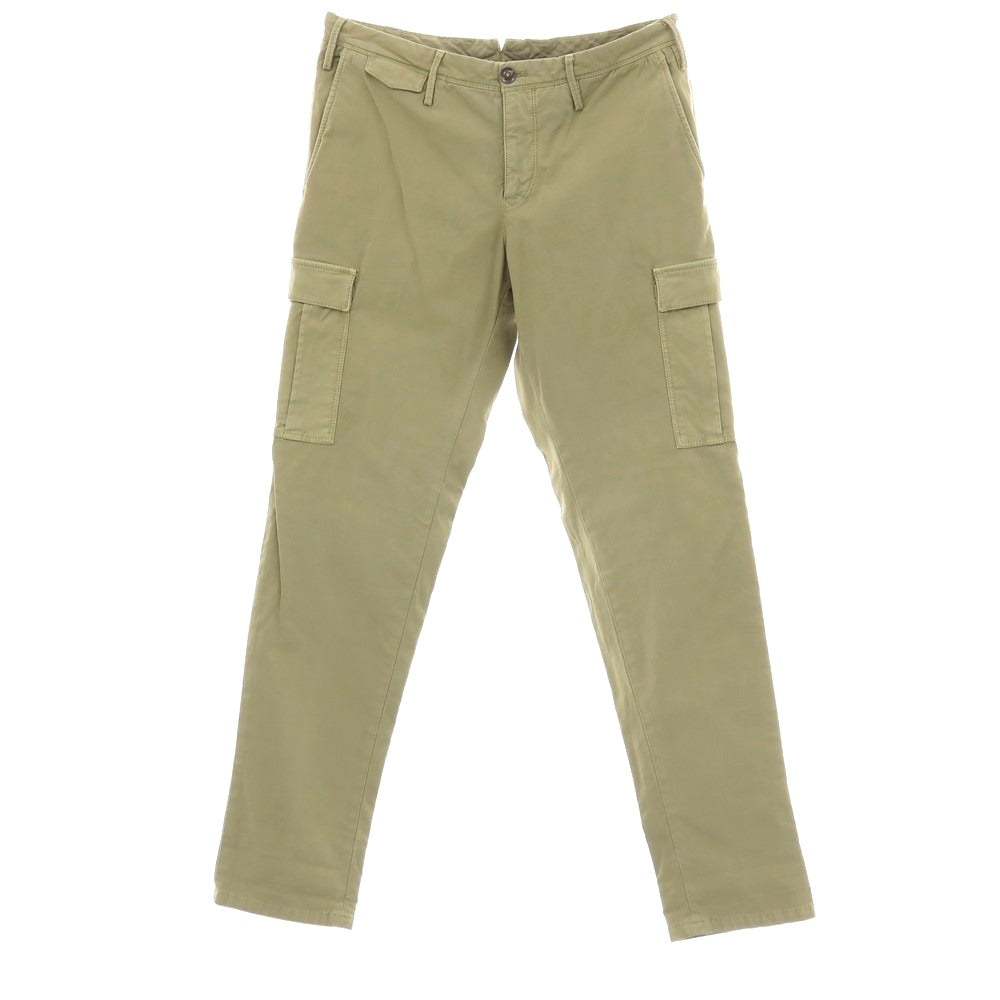 【中古】ピーティートリノ PT TORINO COURIER コットンポリウレタン カーゴパンツ ライトオリーブ系【サイズ33】【 状態ランクB 】【 メンズ 】