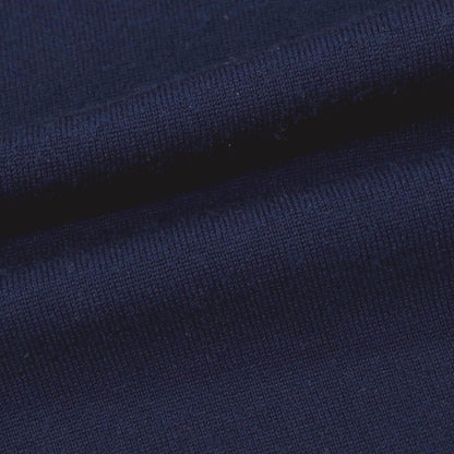 【中古】バーニーズニューヨーク BARNEYS NEWYORK ウールアクリルコットン クルーネック プルオーバーニット ネイビー【サイズL】【 状態ランクC 】【 メンズ 】