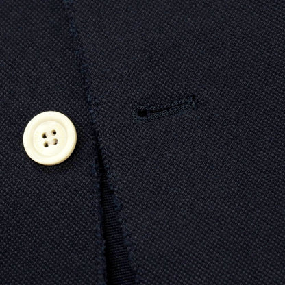 【中古】イレブンティ eleventy コットンポリエステル ジャージー 2B テーラードジャケット ネイビー【サイズ42 8R】【 状態ランクB 】【 メンズ 】