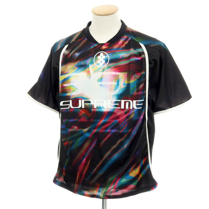 【中古】シュプリーム Supreme 2023年春夏 Feedback Soccer Jersey 半袖Ｔシャツ ブラック【サイズS】【 状態ランクB 】【 メンズ 】